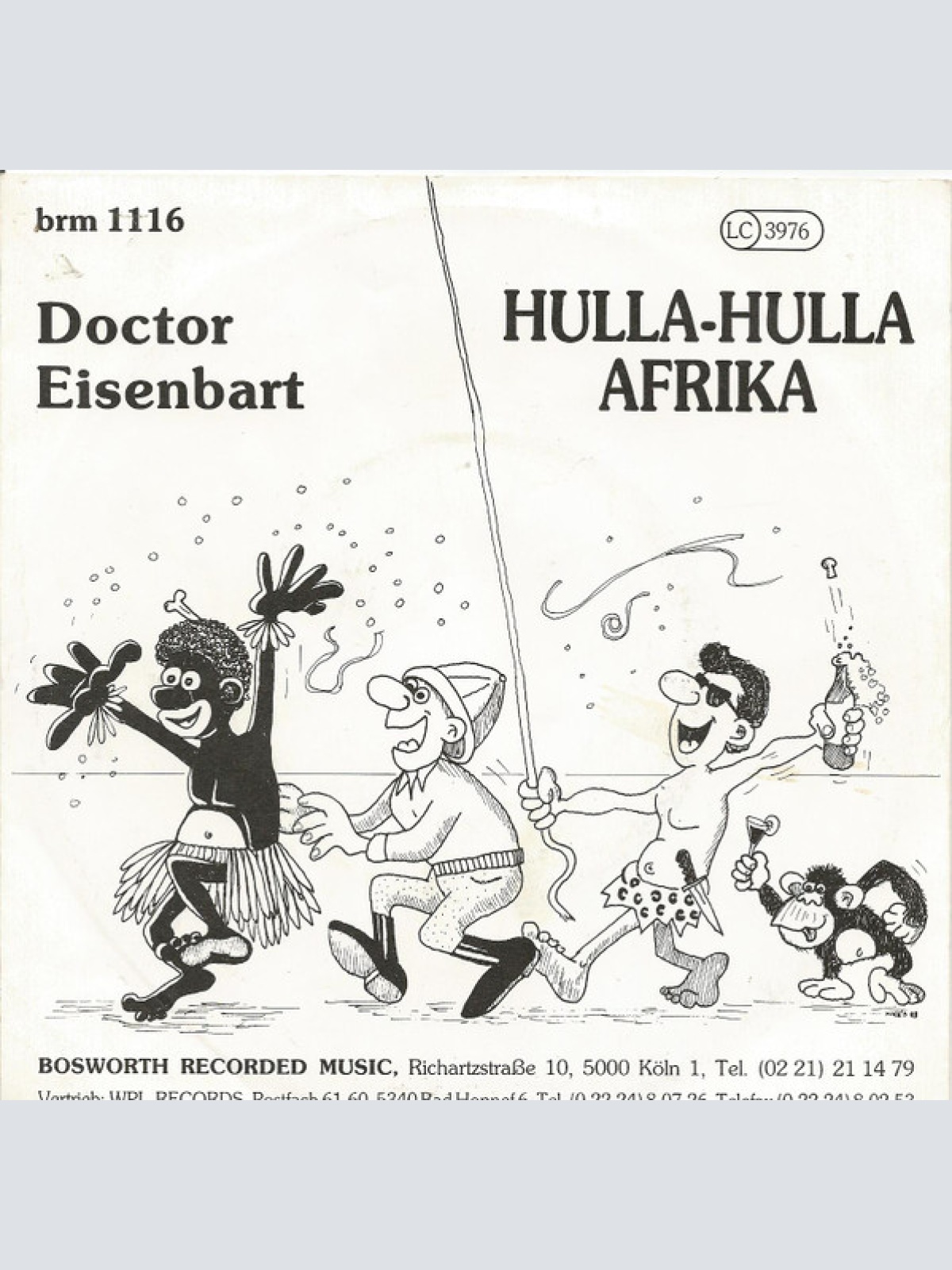 Vinyl / Doctor Eisenbart - Hulla Hulla Afrika