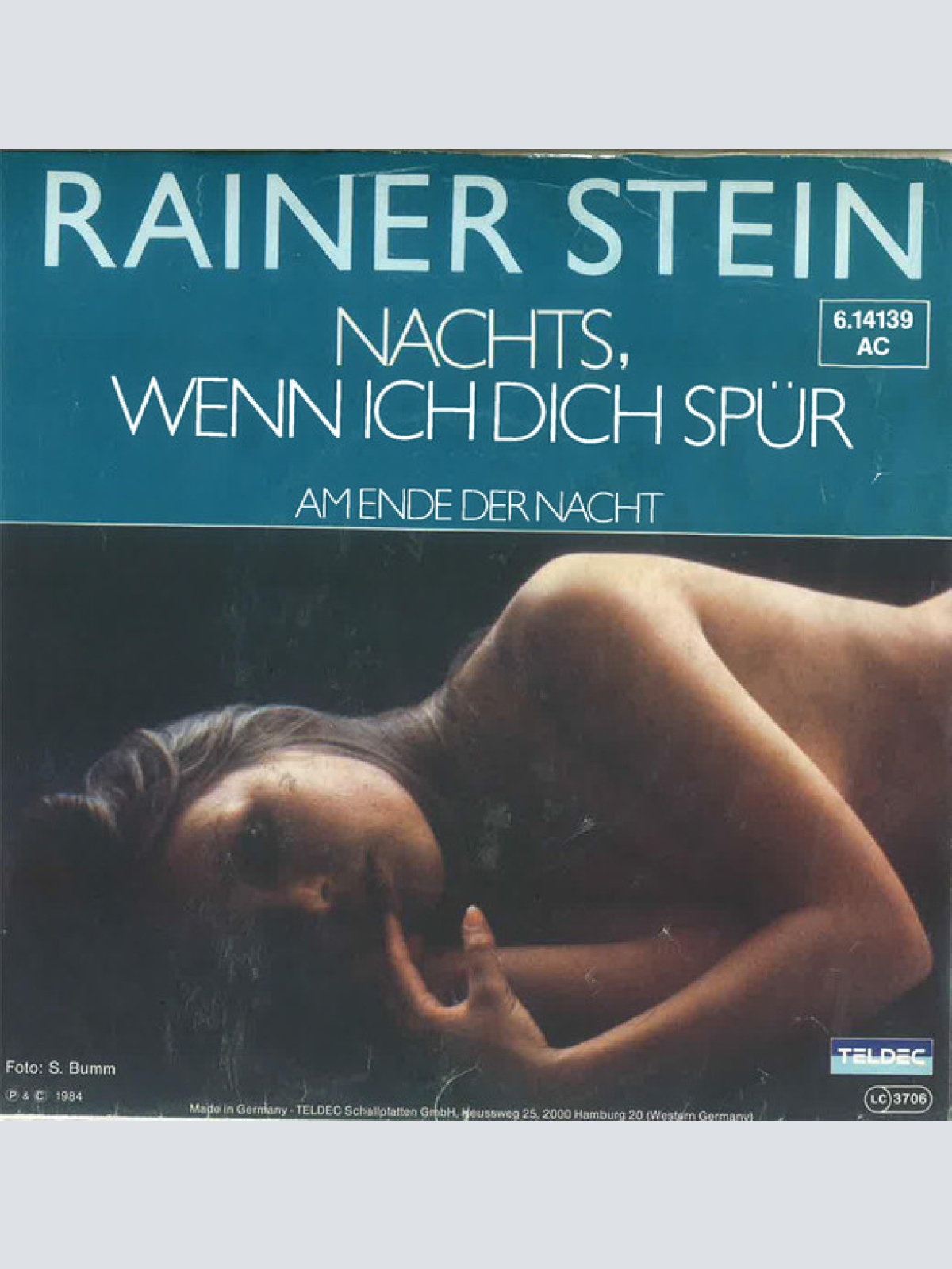 Vinyl / Rainer Stein - Nachts, Wenn Ich Dich Spür