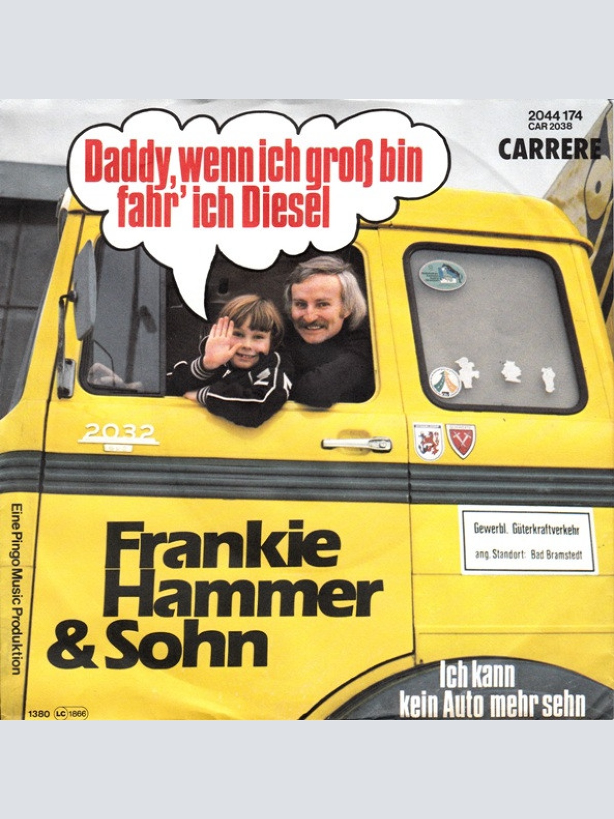Vinyl / Frankie Hammer & Sohn - Daddy, Wenn Ich Groß Bin Fahr Ich Diesel