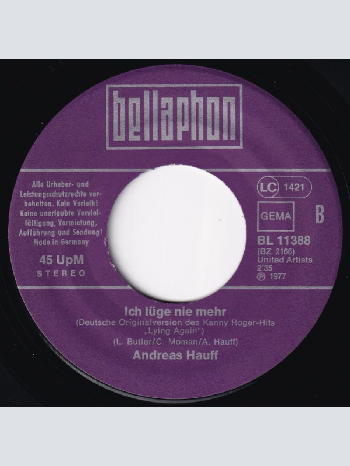 Vinyl / Andreas Hauff - Die Sonne Geht Auf Am Bosporus