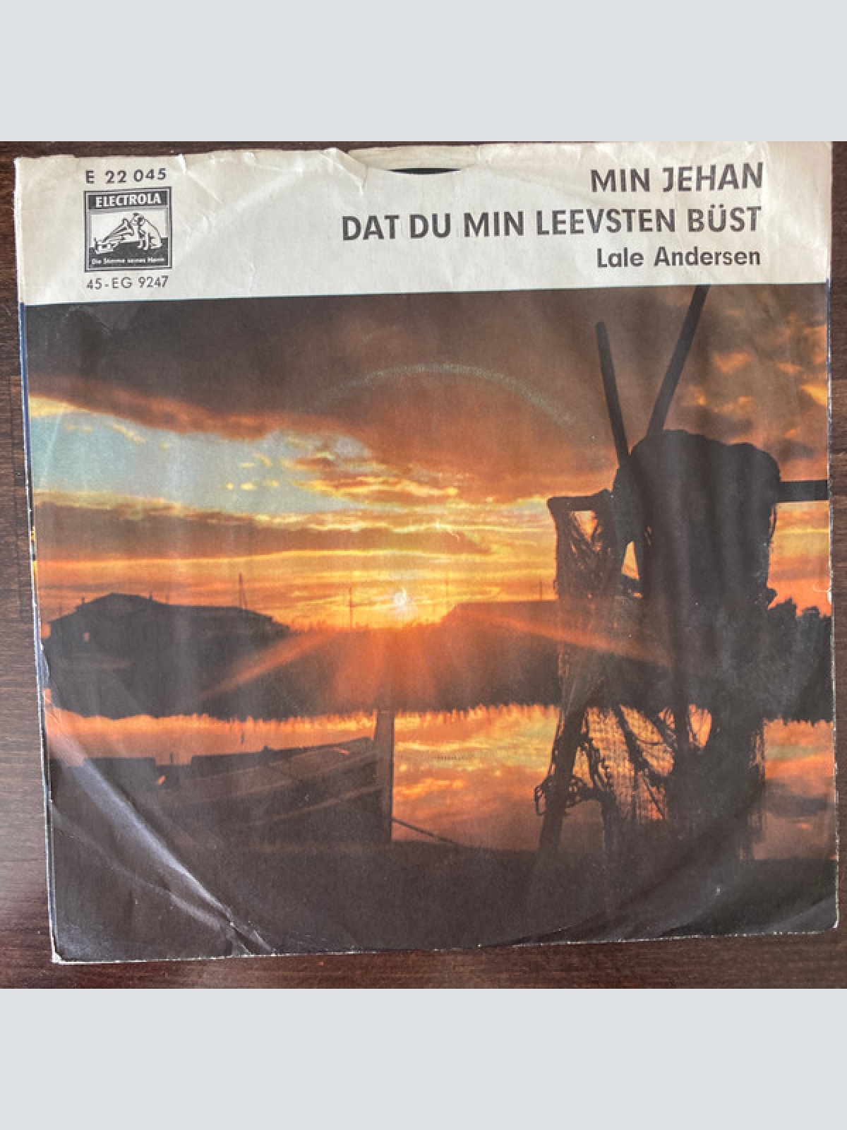 Vinyl / Lale Andersen - Min Jehan / Dat Du Min Leevsten Büst