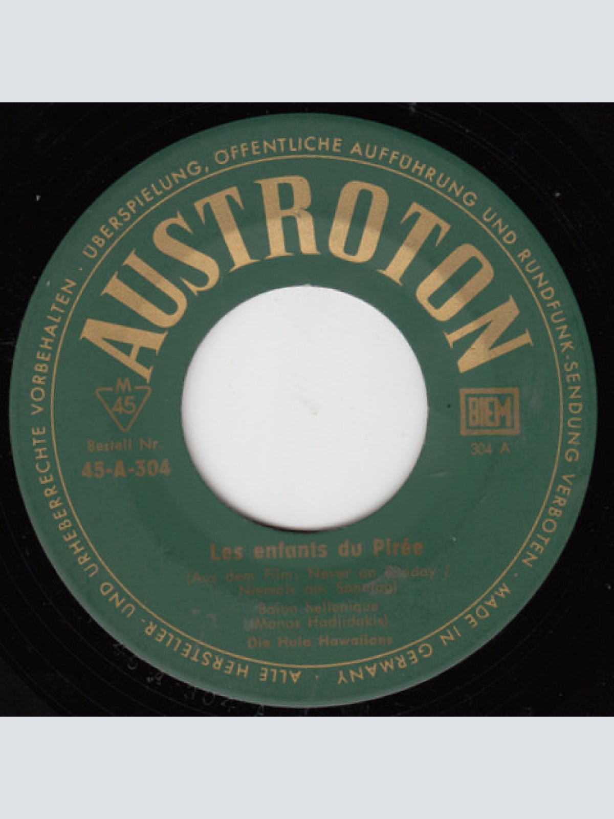 Vinyl / Die Hula Hawaiians - Les Enfants Du Pirée