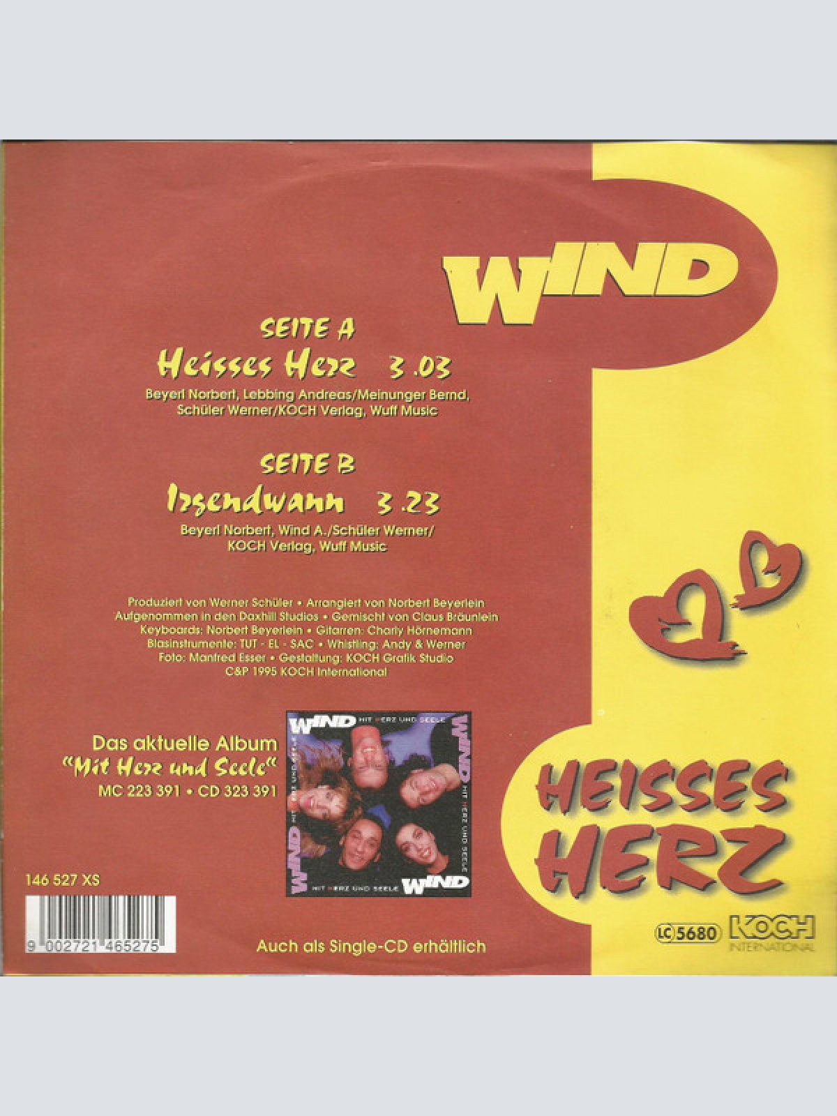 Vinyl / Wind (4) - Heißes Herz
