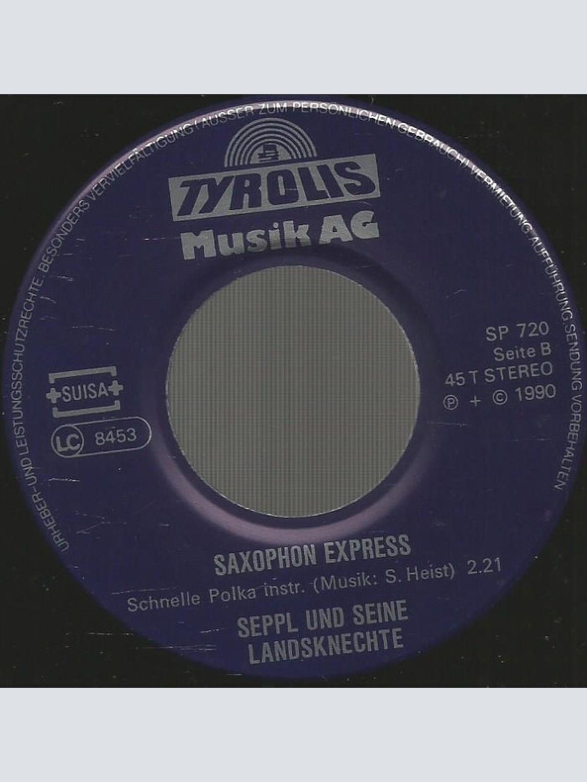 Vinyl / Seppl Und Seine Landsknechte - Oh Schreck, I Kriag Mein Bauch Net Weg