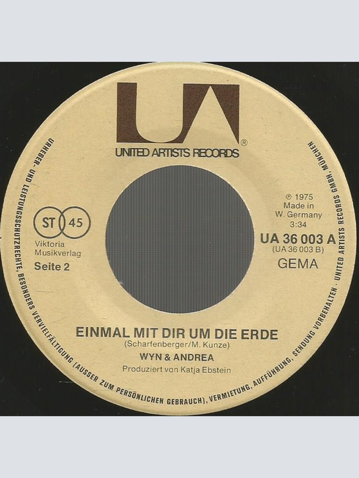 Vinyl / Wyn & Andrea - Der Nachbar