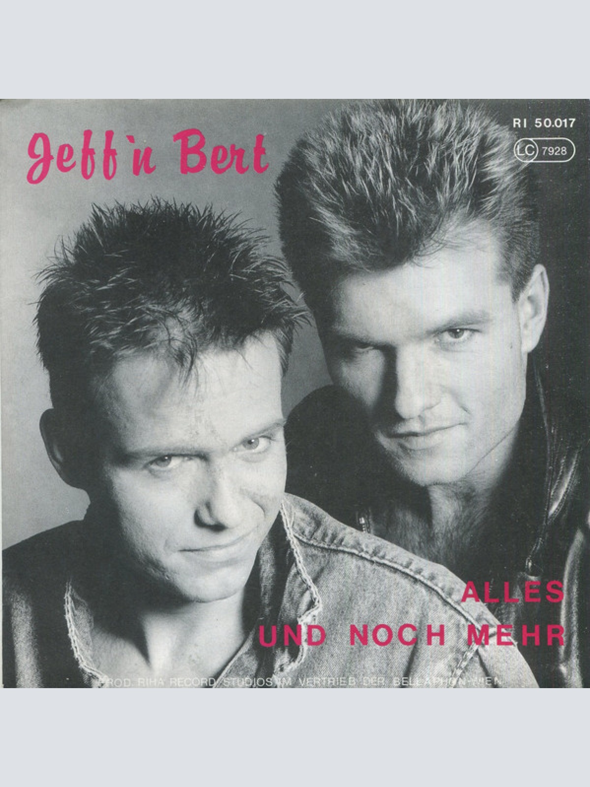 Vinyl / Jeff'N Bert - Alles, Und Noch Mehr