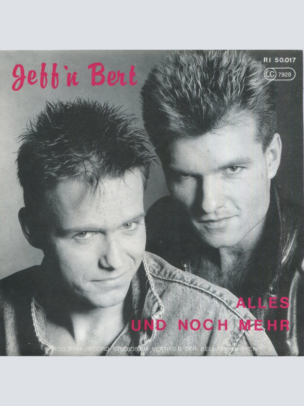 Vinyl / Jeff'N Bert - Alles, Und Noch Mehr