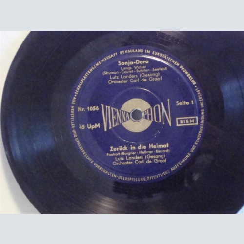 Vinyl / Lutz Landers / Die Goldene 10 - Sonja-Dora / Zurück In Die Heimat / Es Fängt An Mit Einem Blick / Chic-chic-chic