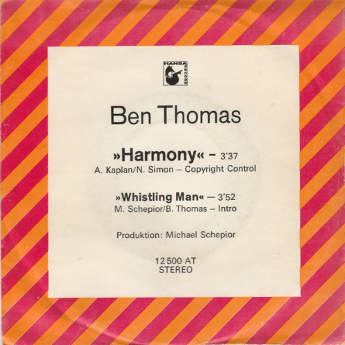 Vinyl / Ben Thomas (2) - Harmony