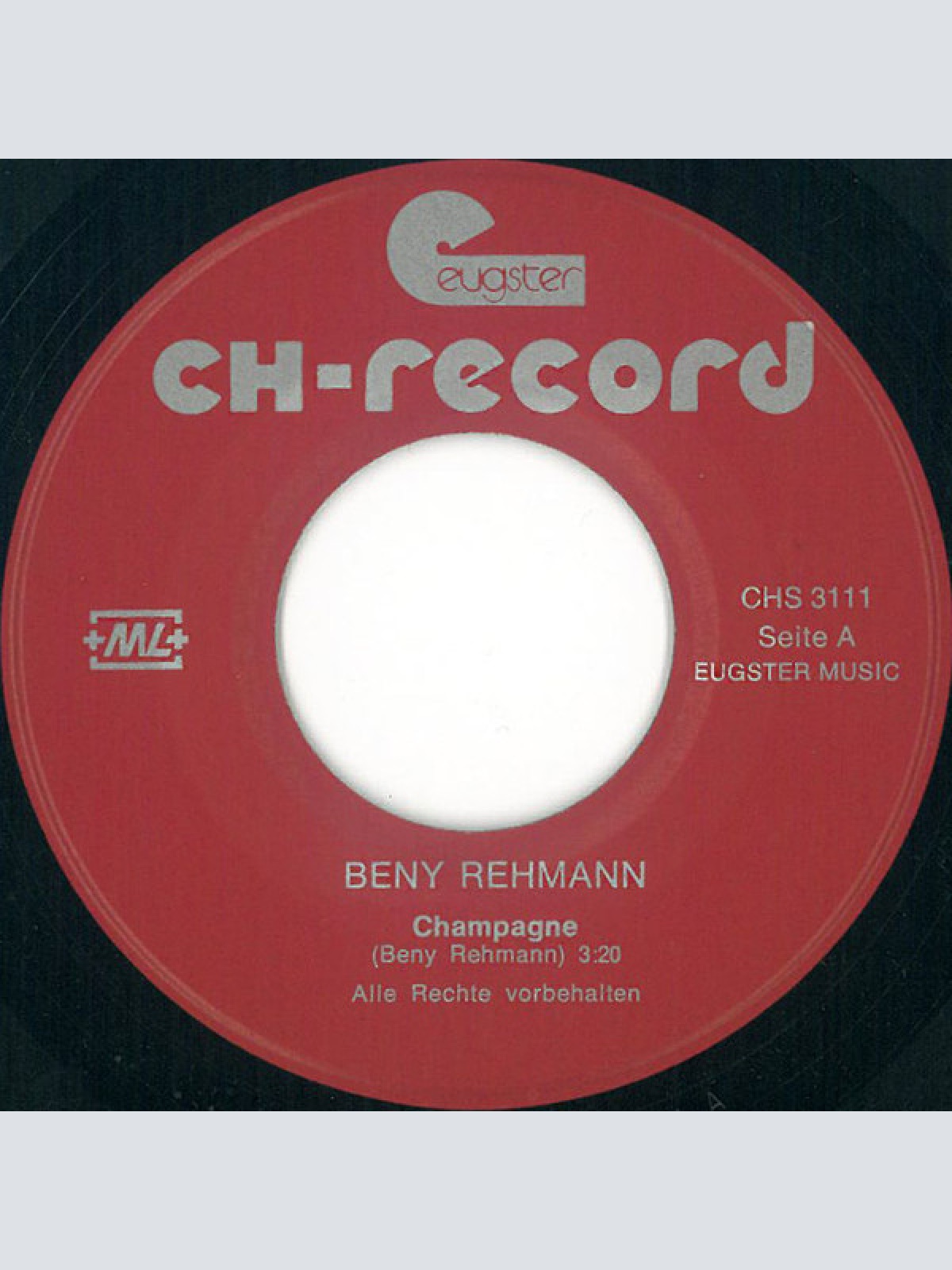 Vinyl / Beny Rehmann - Champagne