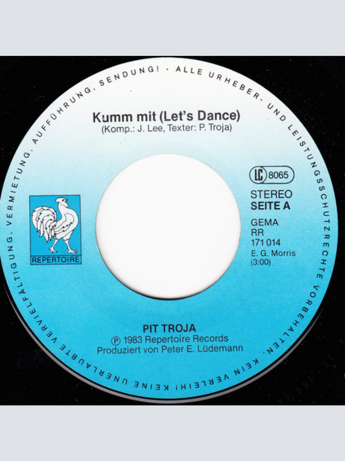 Vinyl / Pit Troja - Kumm Mit (Let's Dance)