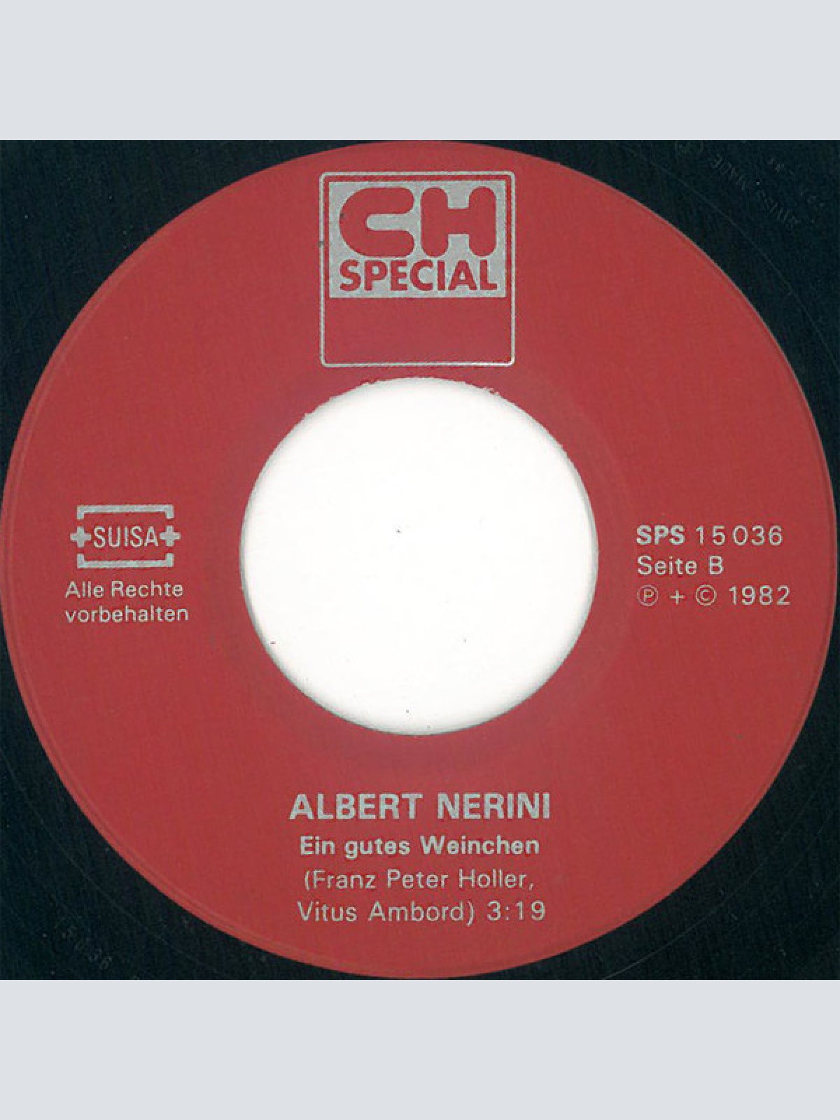 Vinyl / Albert Nerini - Du Mit Mir, Ich Mit Dir / Ein Gutes Weinchen