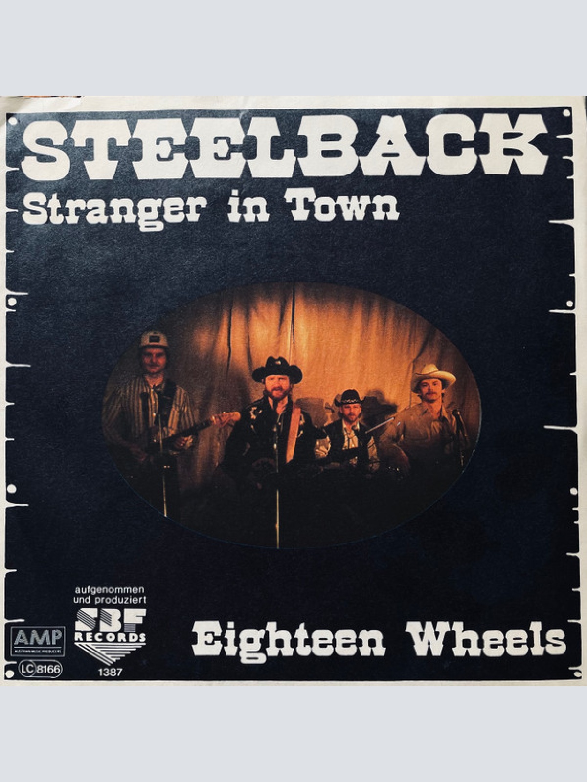 Vinyl / Steelback (2) - Stranger In Town / Eighteen Wheels