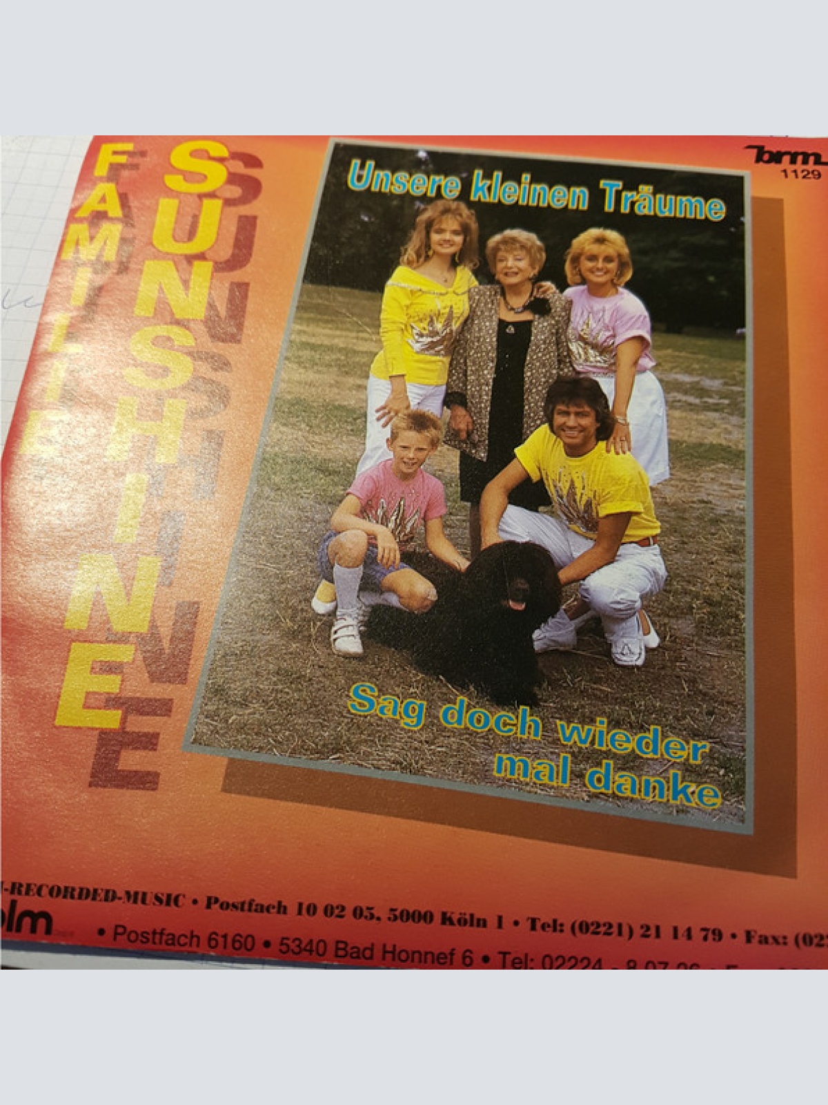 Vinyl / Familie Sunshine - Unsere Kleinen Träume