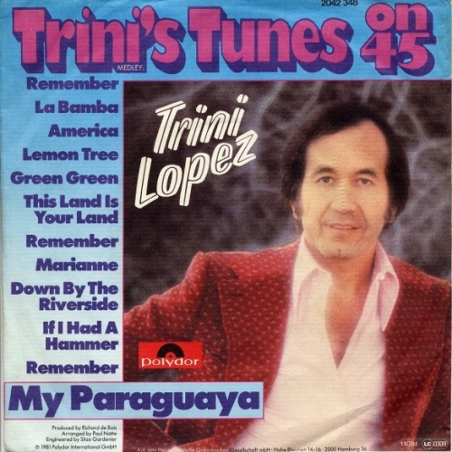 Vinyl / Trini Lopez - Trini's Tunes