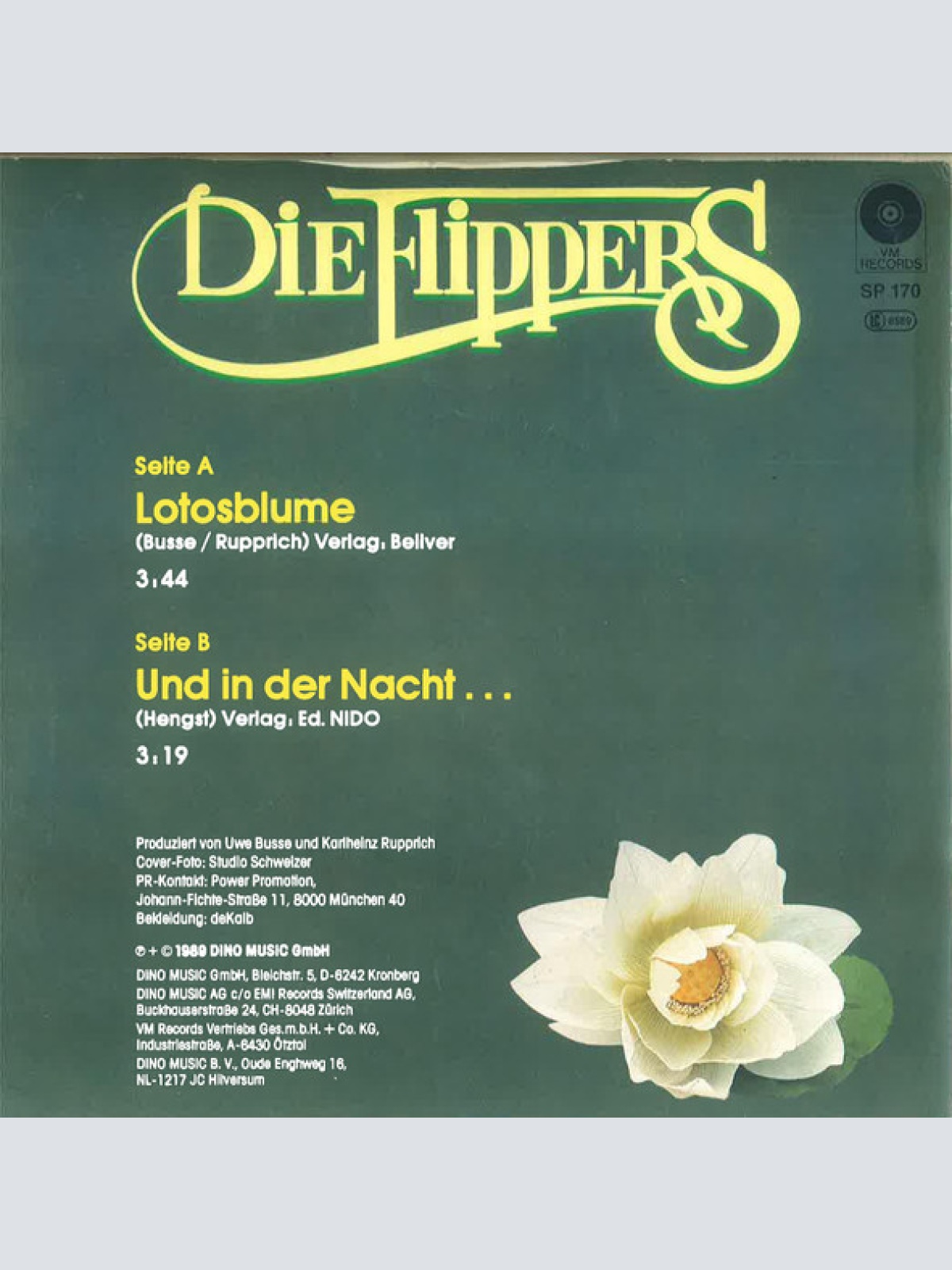 Vinyl / Die Flippers - Lotosblume