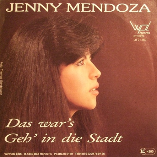 Vinyl / Jenny Mendoza - Das War's