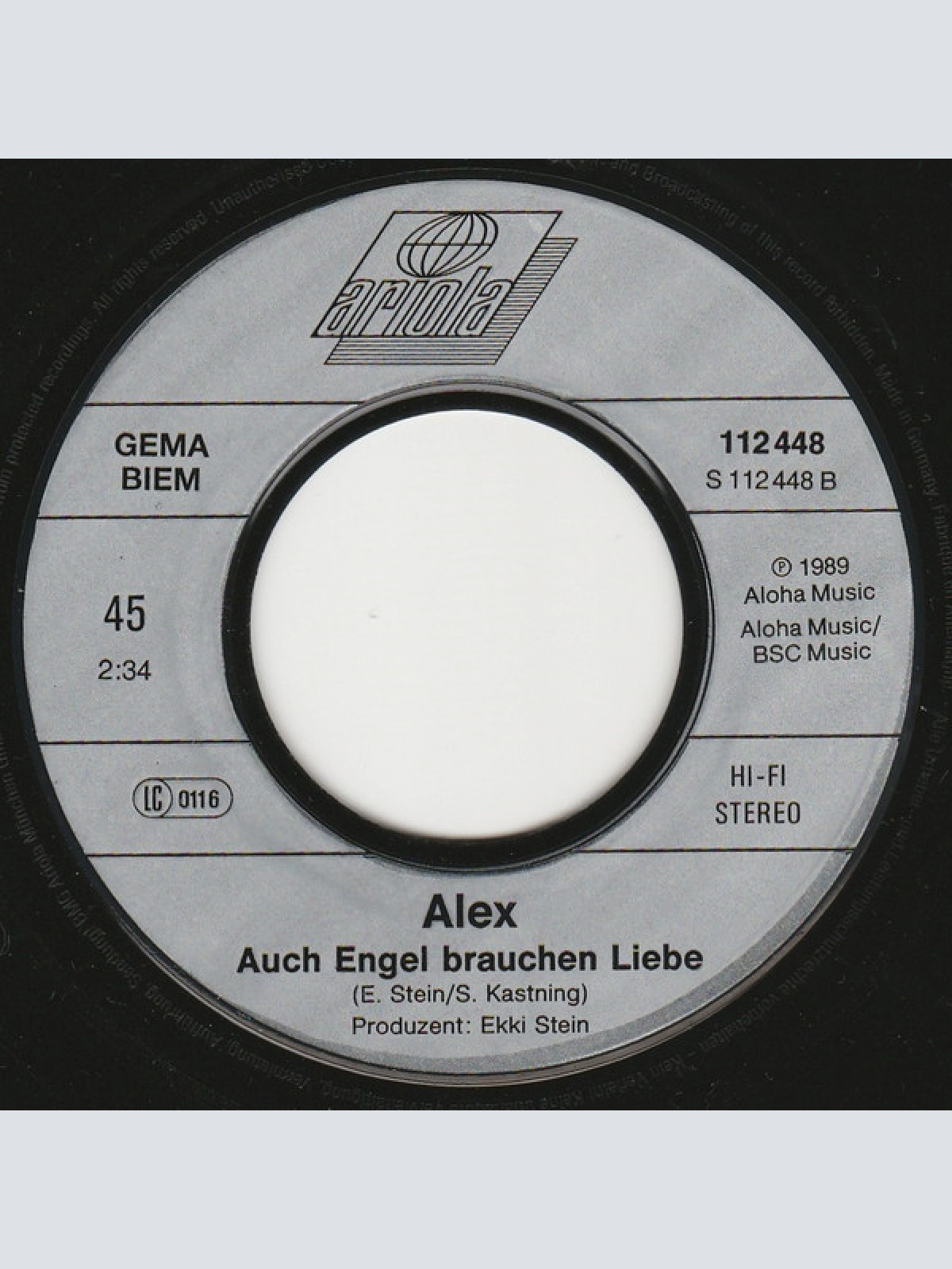 Vinyl / Alex (499) - Samstagmorgen 10 vor 10