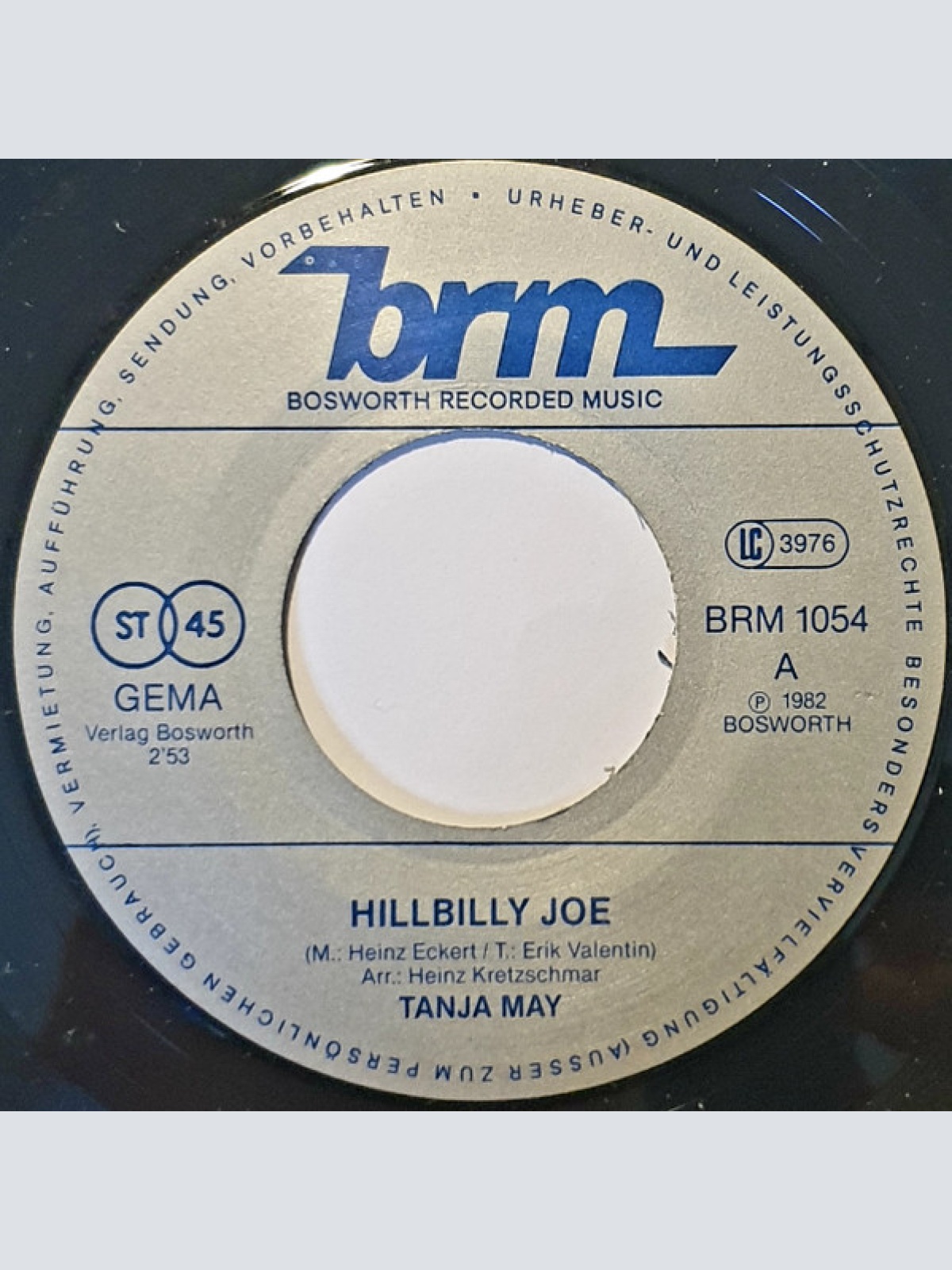 Vinyl / Tanja May - Hillbilly Joe
