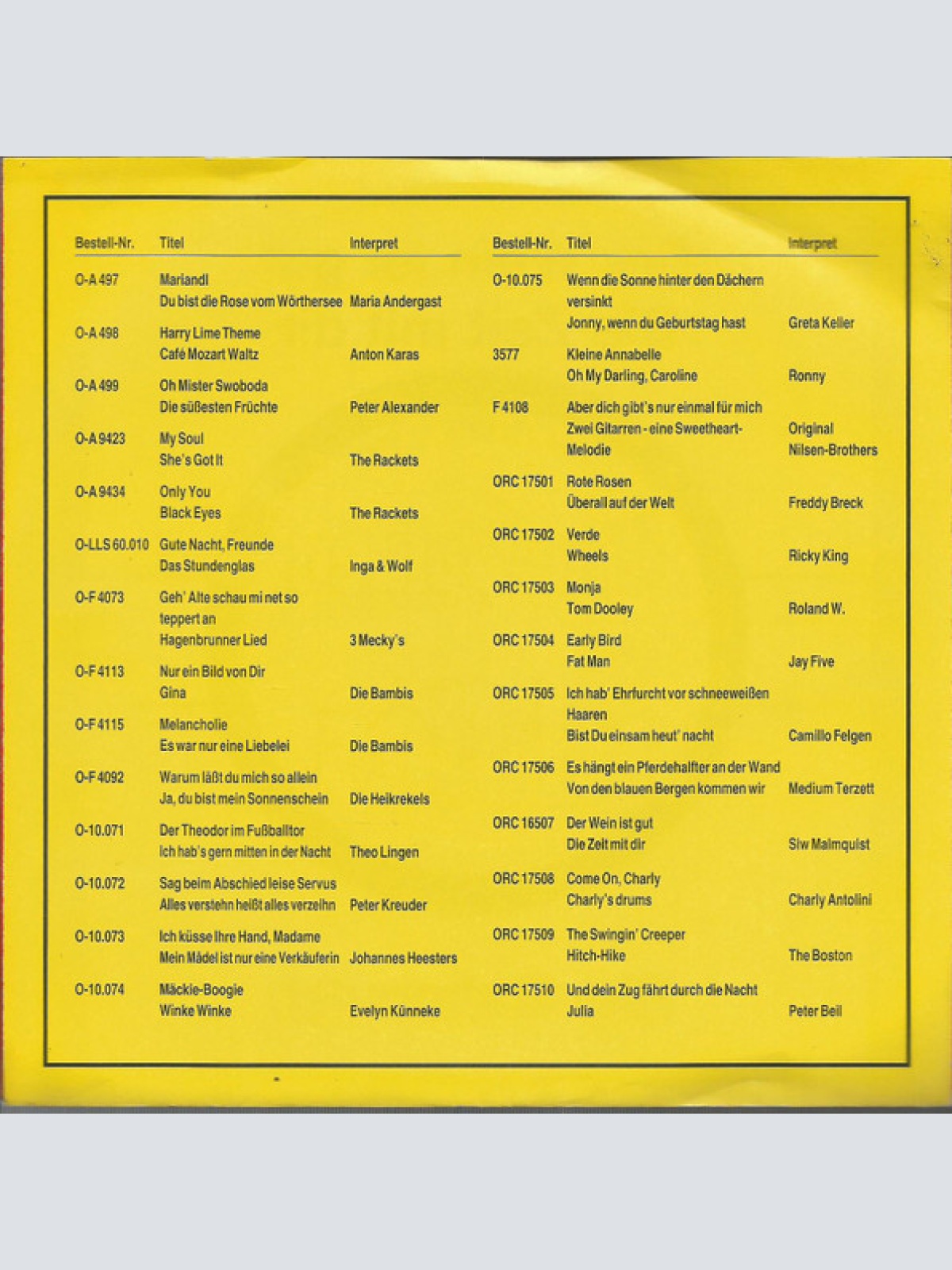 Vinyl / Siw Malmkvist - Der Wein Ist Gut / Die Zeit Mit Dir