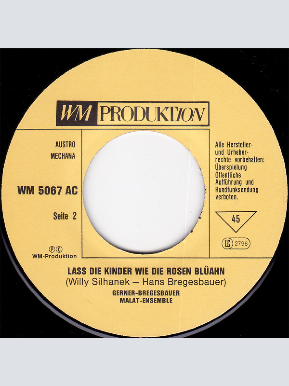 Vinyl / Duo Gerner-Bregesbauer Mit Dem Malat-Ensemble - Mein Bad Deutsch-Altenburg