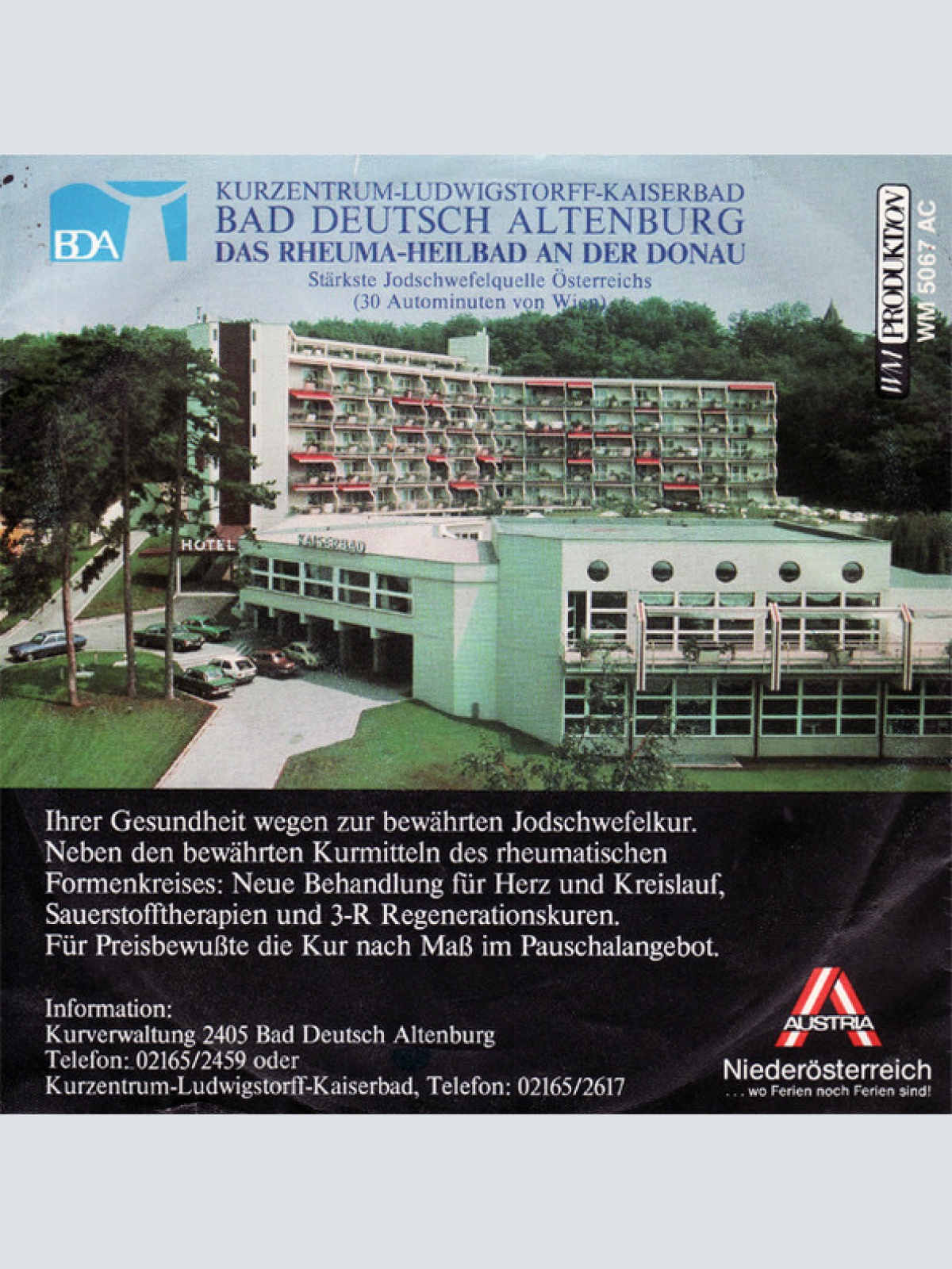 Vinyl / Duo Gerner-Bregesbauer Mit Dem Malat-Ensemble - Mein Bad Deutsch-Altenburg