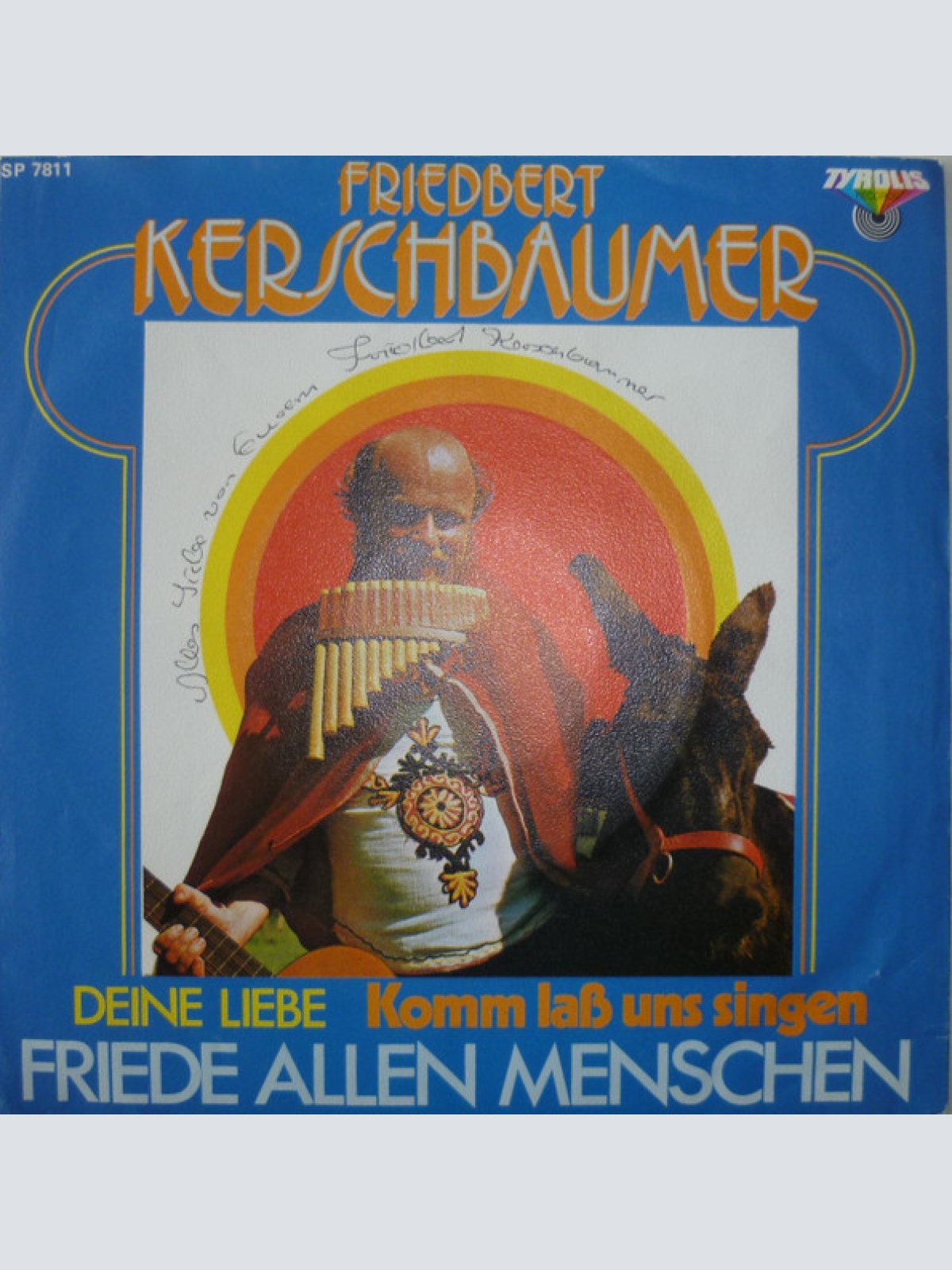 Vinyl / Friedbert Kerschbaumer - Friede Allen Menschen