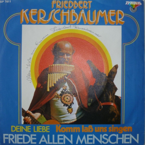 Vinyl / Friedbert Kerschbaumer - Friede Allen Menschen