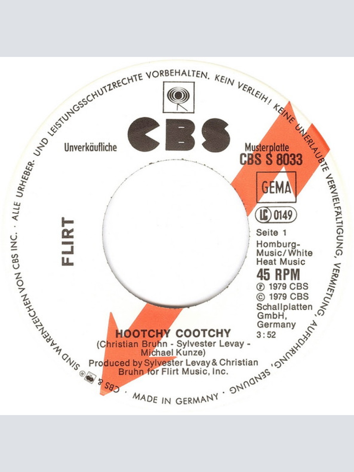 Vinyl / Flirt (6) - Hootchy Cootchy