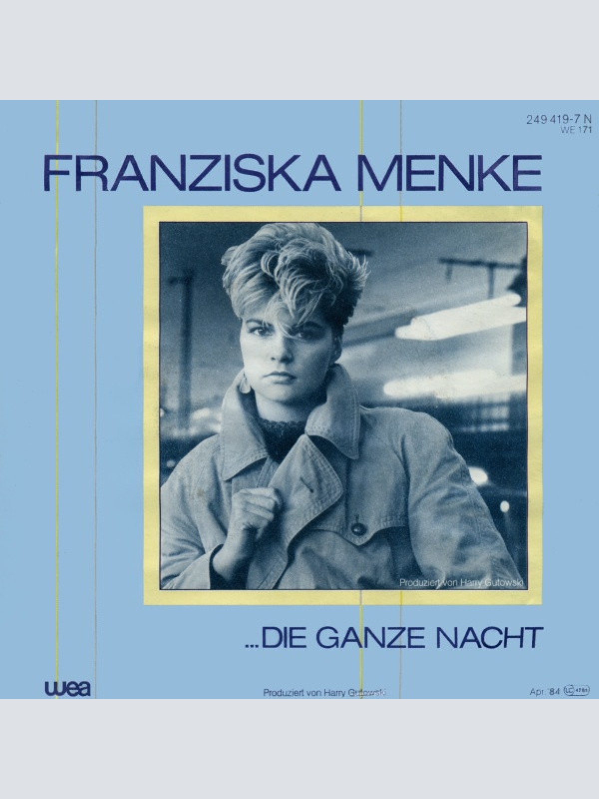 Vinyl / Franziska Menke - ...Die Ganze Nacht