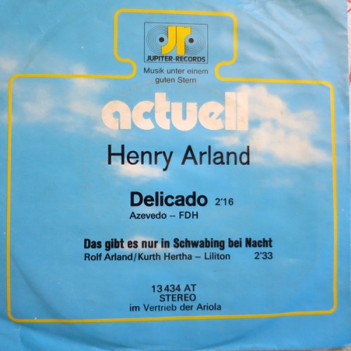 Vinyl / Henry Arland - Delicado