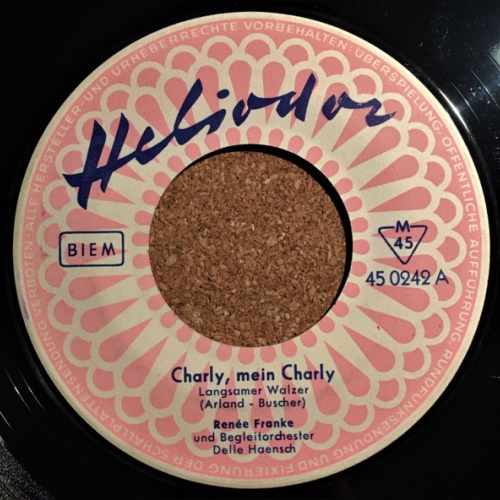Vinyl / Renée Franke - Charly, Mein Charly