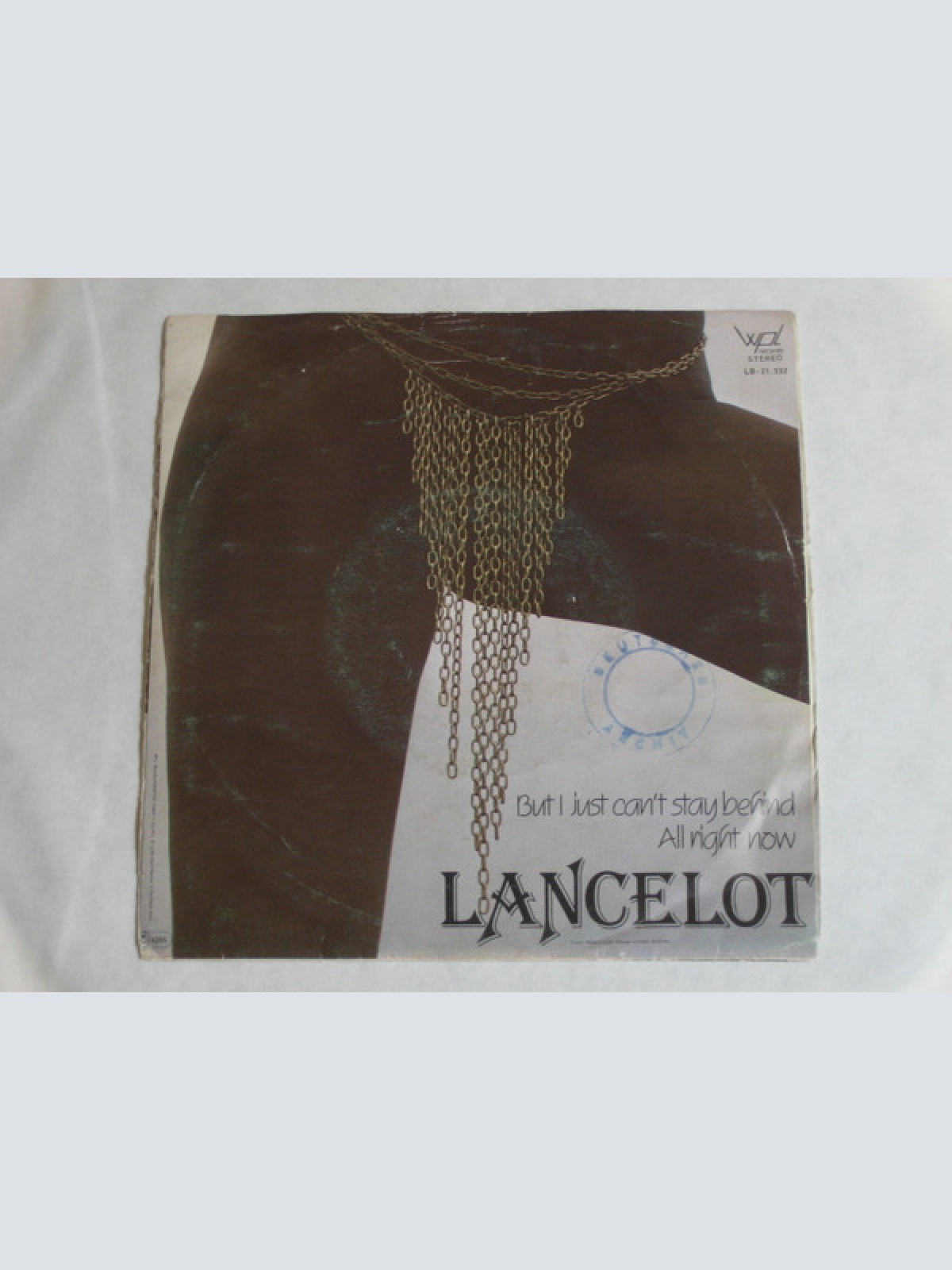Vinyl / Lancelot (4) - But I Just Can't Stay Behind