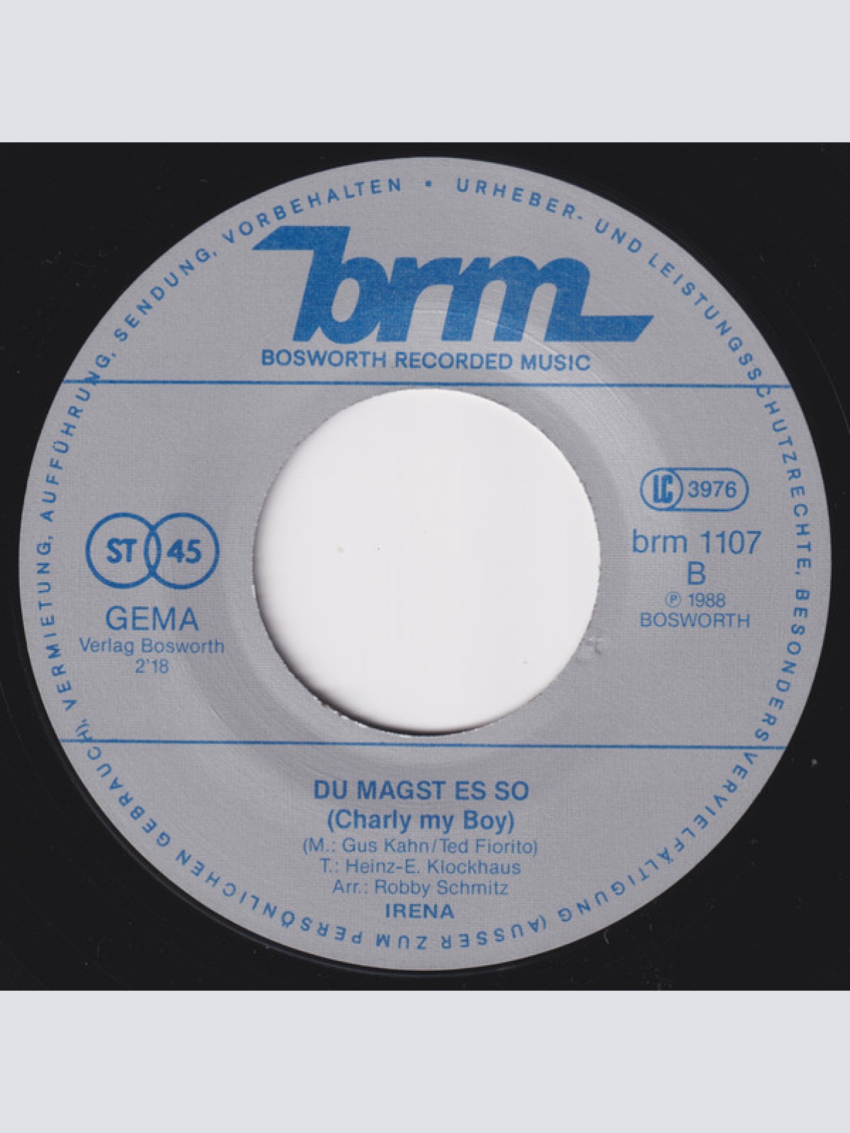 Vinyl / Irena (2) - Gelegenheit Macht Diebe