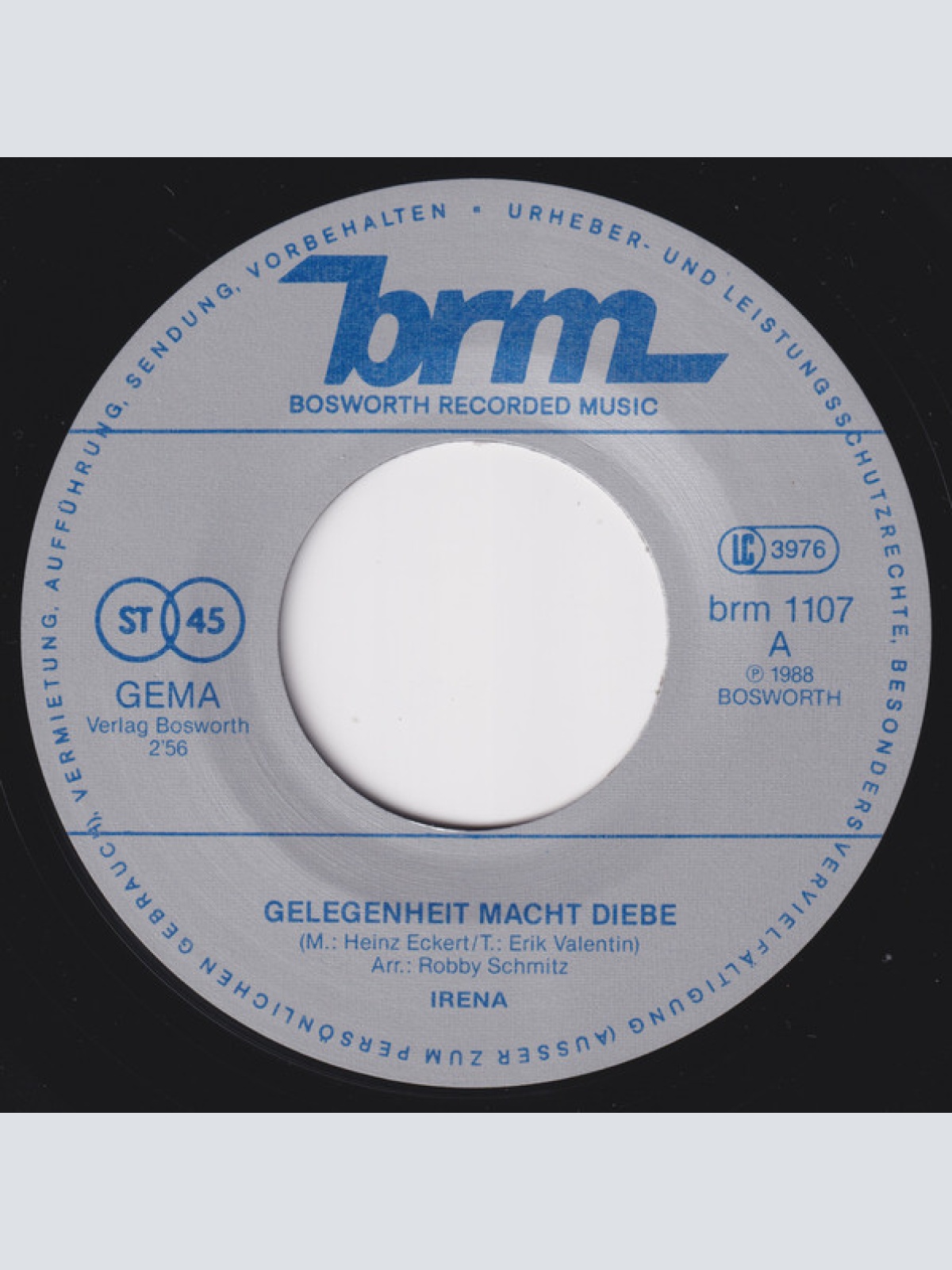 Vinyl / Irena (2) - Gelegenheit Macht Diebe