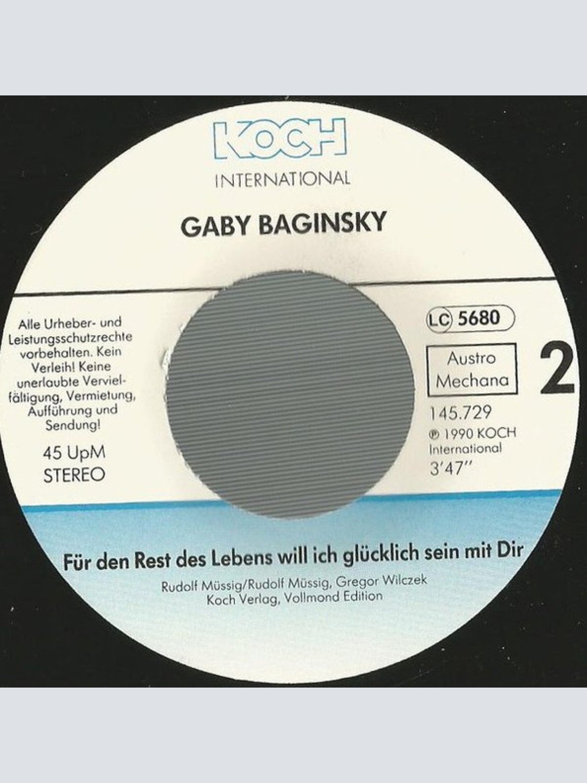 Vinyl / Gaby Baginsky - Wenn Du Willst, Gehör' Ich Dir