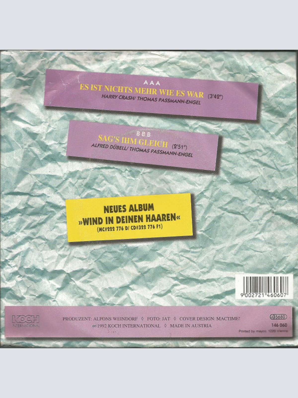 Vinyl / Moonbeats - Es Ist Nichts Mehr Wie Es War