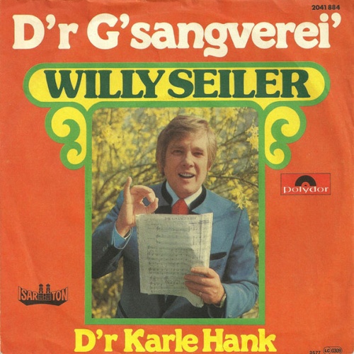 Vinyl / Willy Seiler - D'r G'sangsverei'