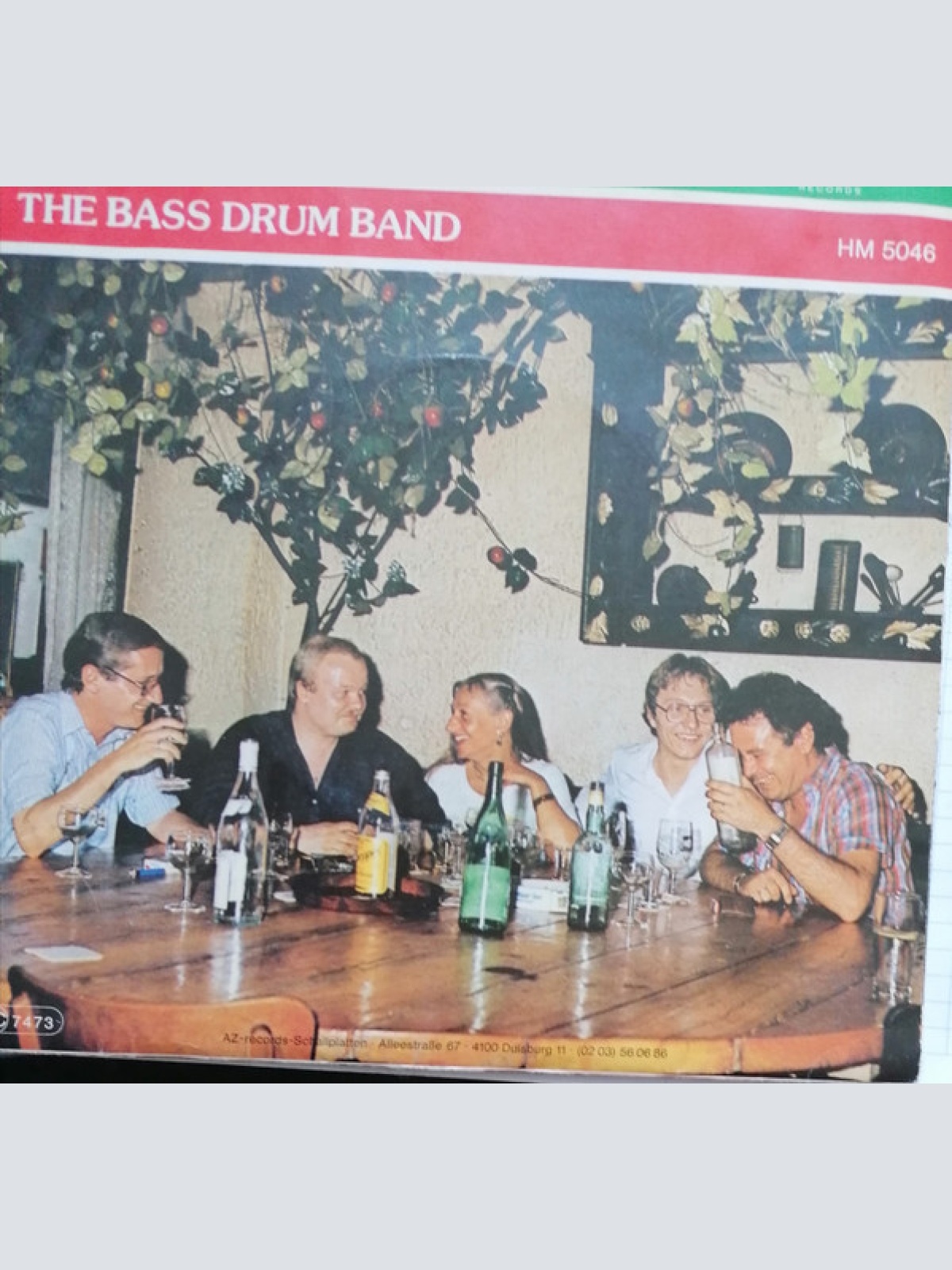 Vinyl / The Bass Drum Band - Denn Schlafen Kann Ich Auch Zu Haus