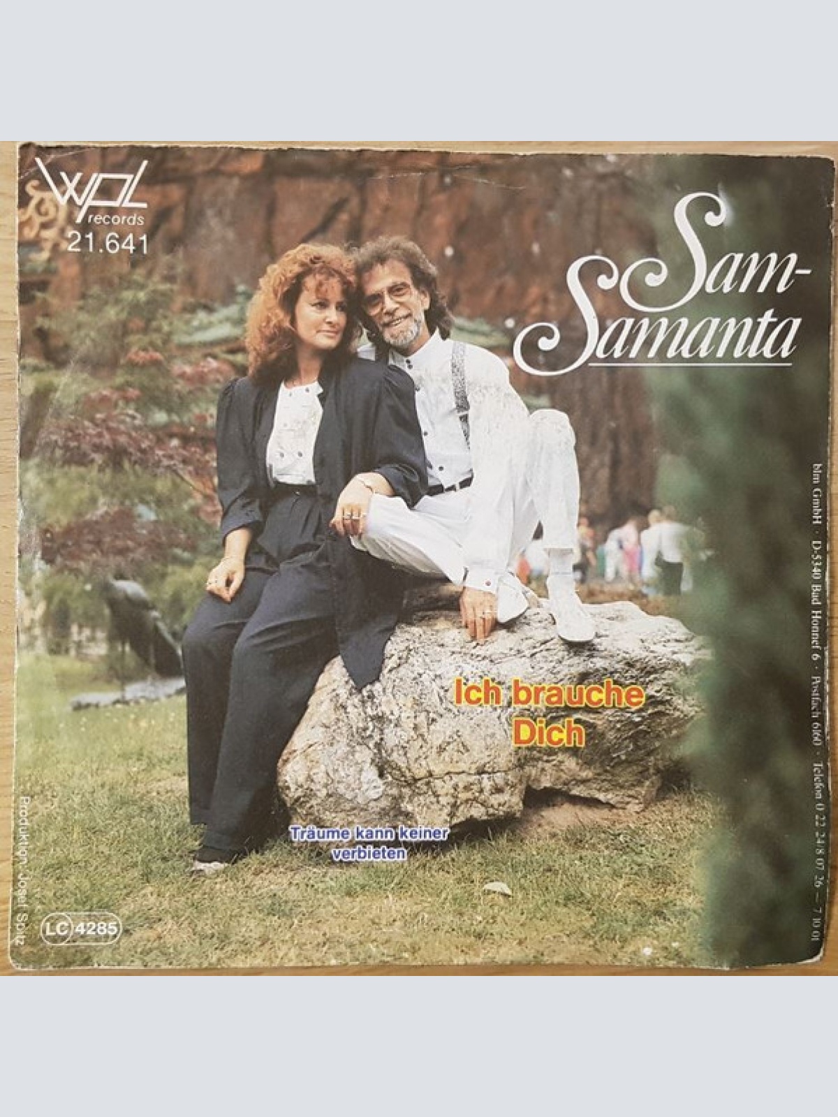 Vinyl / Sam-Samanta* - Ich Brauche Dich