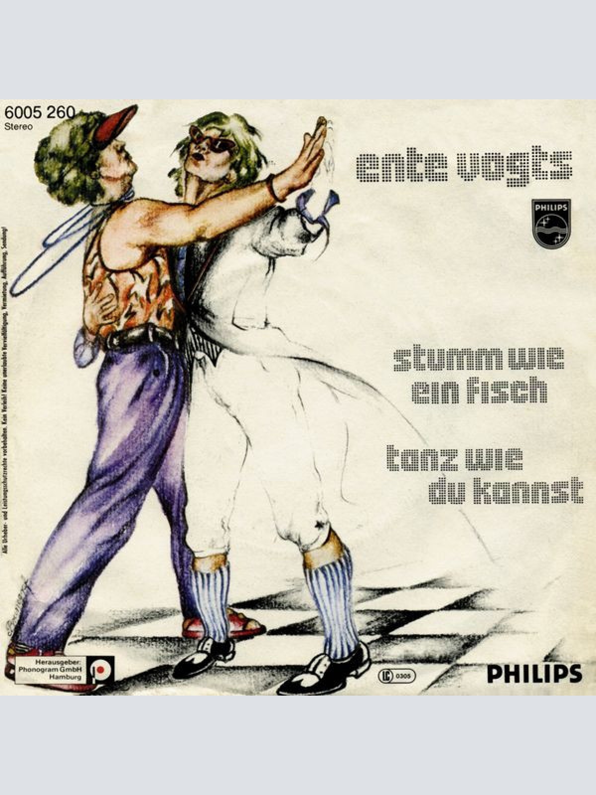 Vinyl / Ente Vogts - Stumm Wie Ein Fisch