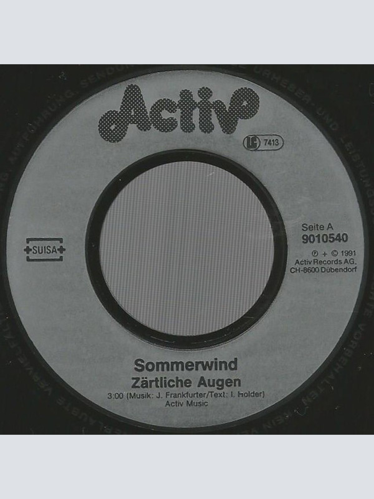 Vinyl / Sommerwind - Zärtliche Augen