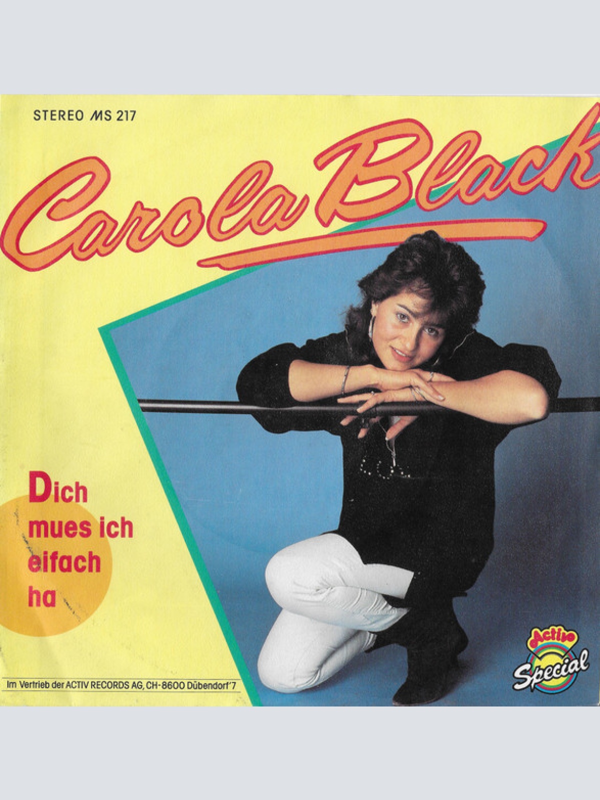 Vinyl / Carola Black - Ich Stah'n Uff En Schwiizermaa