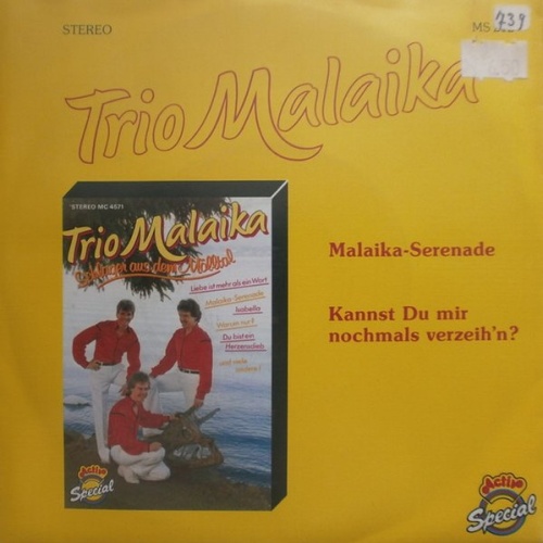 Vinyl / Trio Malaika - Malaika-Serenade