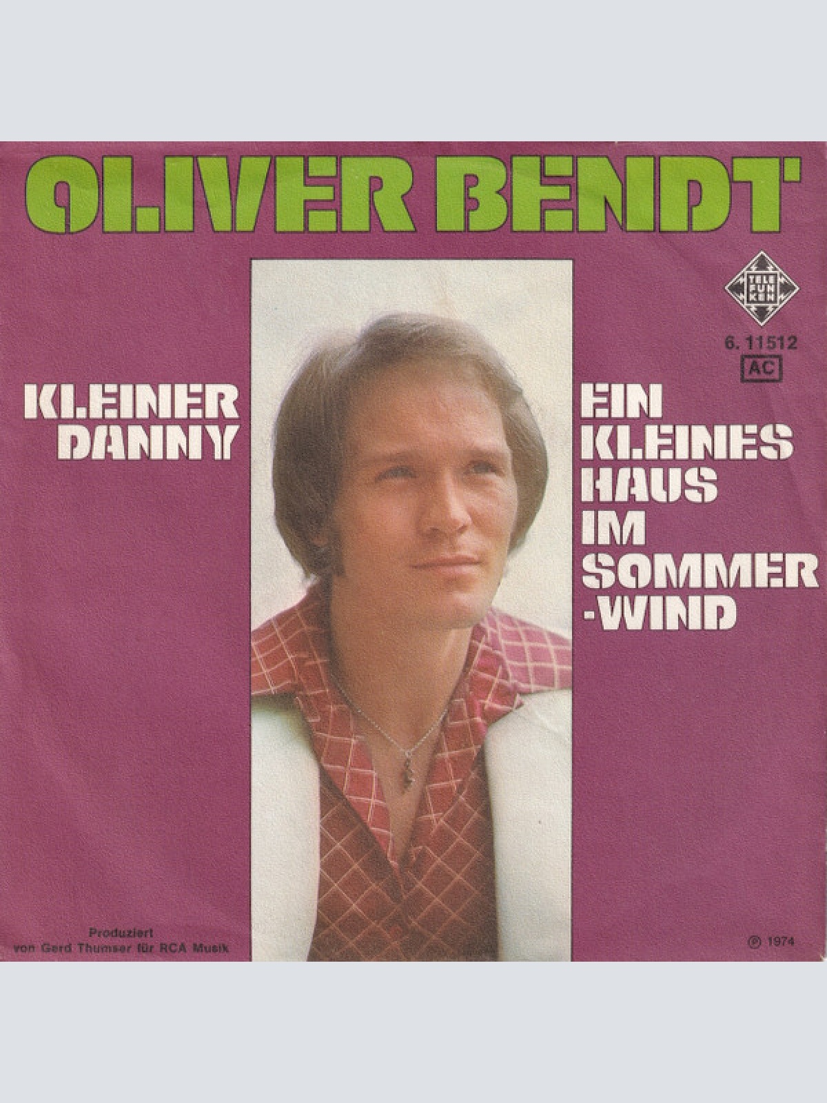 Vinyl / Oliver Bendt - Kleiner Danny