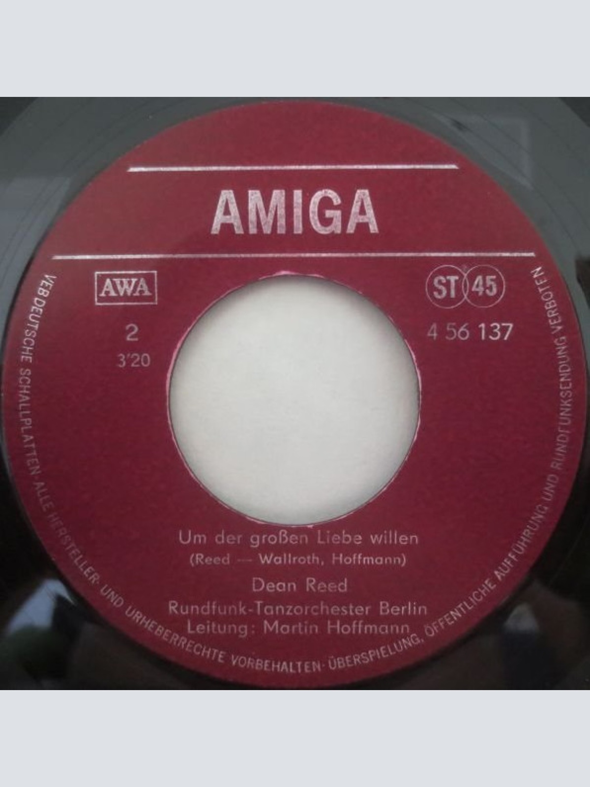 Vinyl / Dean Reed - Love Your Brother / Um Der Großen Liebe Willen