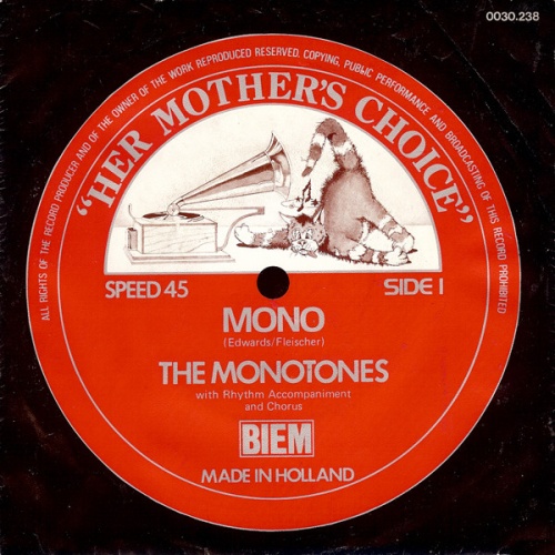 Vinyl / The Monotones (2) - Mono