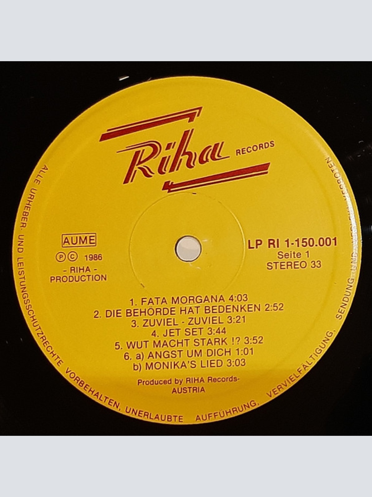 Vinyl / Musical Express / Musik - Express - Fata Morgana