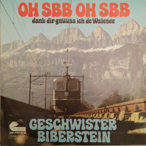 Vinyl / Geschwister Biberstein - Oh SBB Oh SBB Dank Dir Gnüüss Ich De Walesee