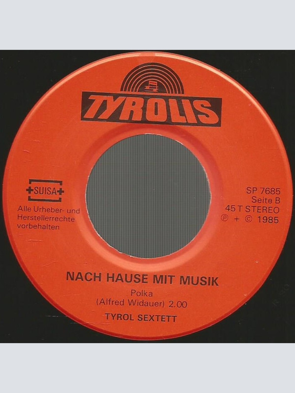 Vinyl / Tyrol Sextett - Musik, Dein Guter Freund